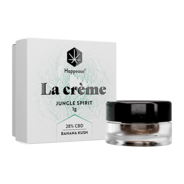 Happease Jungle Spirit 28% CBD-Extrakt – La Crème Banana Kush 1g