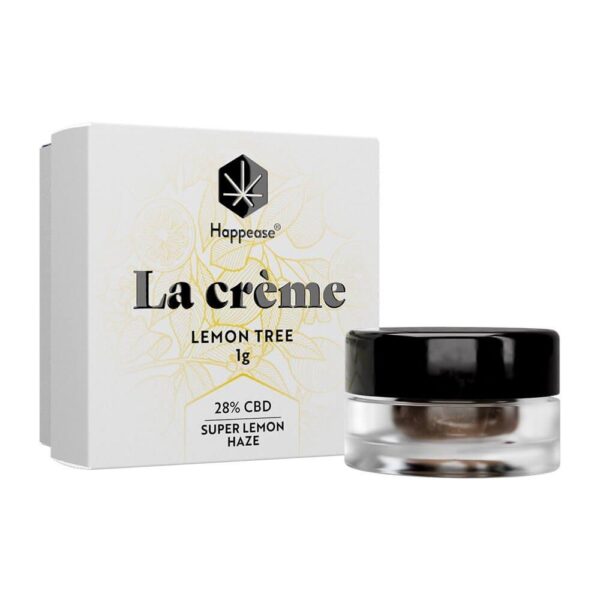 Happease Extracts Lemon Tree La Crème 28% CBD Super Lemon Haze 1g