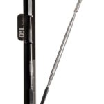 Oil Black Leaf Edelstahl-Werkzeug Löffel und Schaber