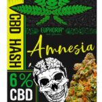 Euphoria - CBD Hash 6% Amnesia 1 g