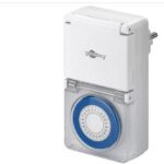 Analoge Zeitschaltuhr IP44 Spritzwassergeschützt - für den Einsatz im Außenbereich und Feuchtraum geeignet