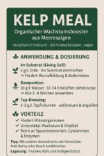 Organic Kelp Meal – Natürliches Kelpmehl für Ihr Pflanzenwachstum - Ascophyllum Nodosum – Bild 2