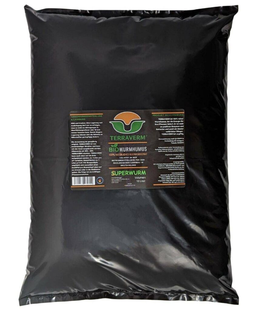 BIO Wurmhumus natuerlich biologisch organisch chemiefrei 10 liter wurmhumus kaufen e1719494397117