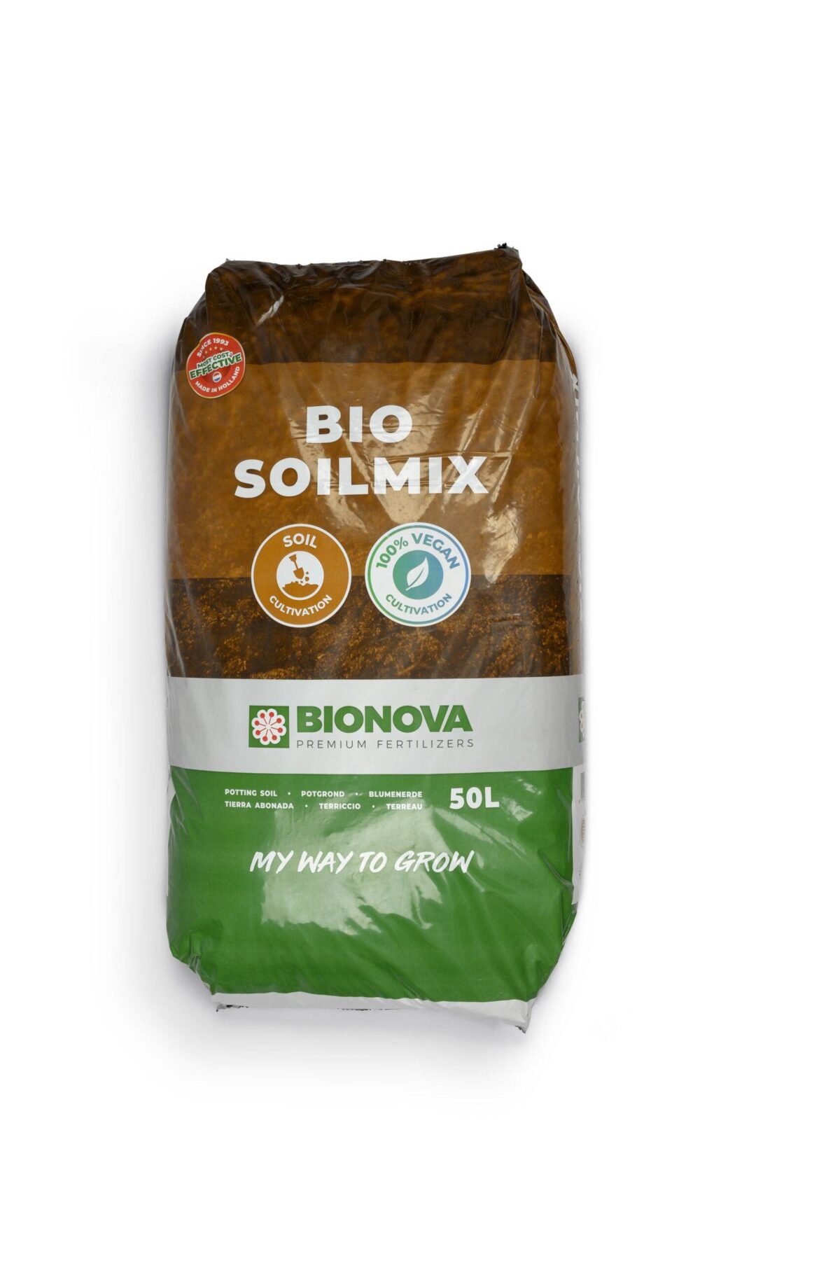 Erde BIO Soilmix Bionova - 50 Liter – Bild 1