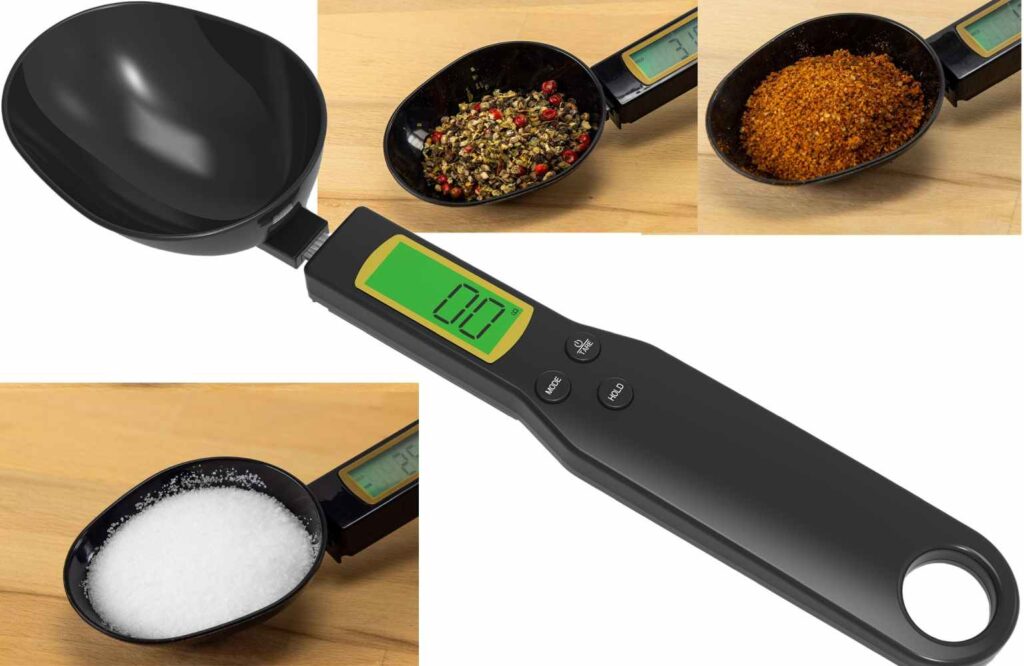 Start 9 Digitale Loeffelwaage bis 500g 01g genau Wiegeloeffel kaufen