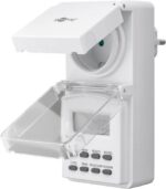 Digitale Zeitschaltuhr IP44 Spritzwassergeschützt - Schaltprogramme in 1-Minuten-Schritten – Bild 4