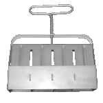 Erdballenpresse  4 x 50 x 50 mm