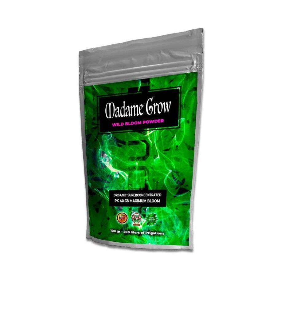 Start 21 MADAME GROW Hochkonzentrierter Bluehduenger WILD BLOOM POWDER